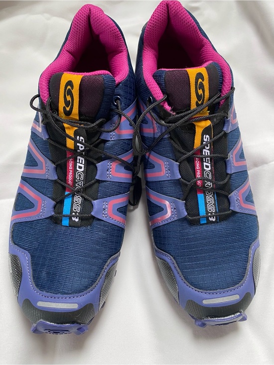 Salomon Shoes - Salomon Women's Navy, Pink & Purple Trail Running Shoes